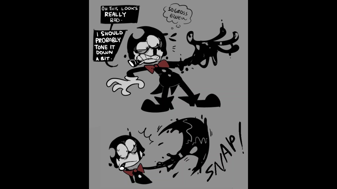 TTT comic dub! Art by @dictatortirah #bendy