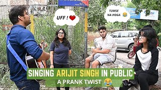 Can i Sing a Song For You ? | Singing - Arijit singh in Public  | Let me down x main Dhoodhne ko