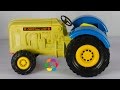 لعبة الجرار الزراعى الحقيقى اجمل لعبة سيارات للاطفال اولاد وبنات Real Tractor Game Toy