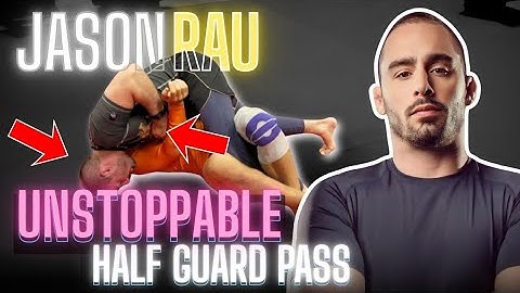 Jason Rau BJJ Passing Mastery: Crossface + Underhook Control to Smash Half Guard Defenses