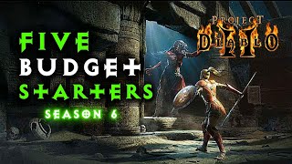My Top 5 Budget Starters for Season 6 Project Diablo 2 (PD2)