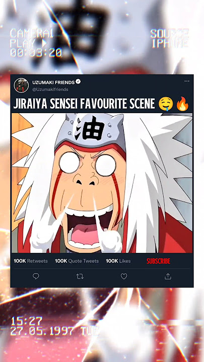 JIRAIYA SENSEI 😂 FAVOURITE SCENE 🤤🔥 #jiraiya #sensei #naruto #narutoshippuden #animeshorts