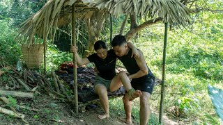 This stranger took care of me, picked wild fruits dug up wild potatoes, cooked them for me to eat