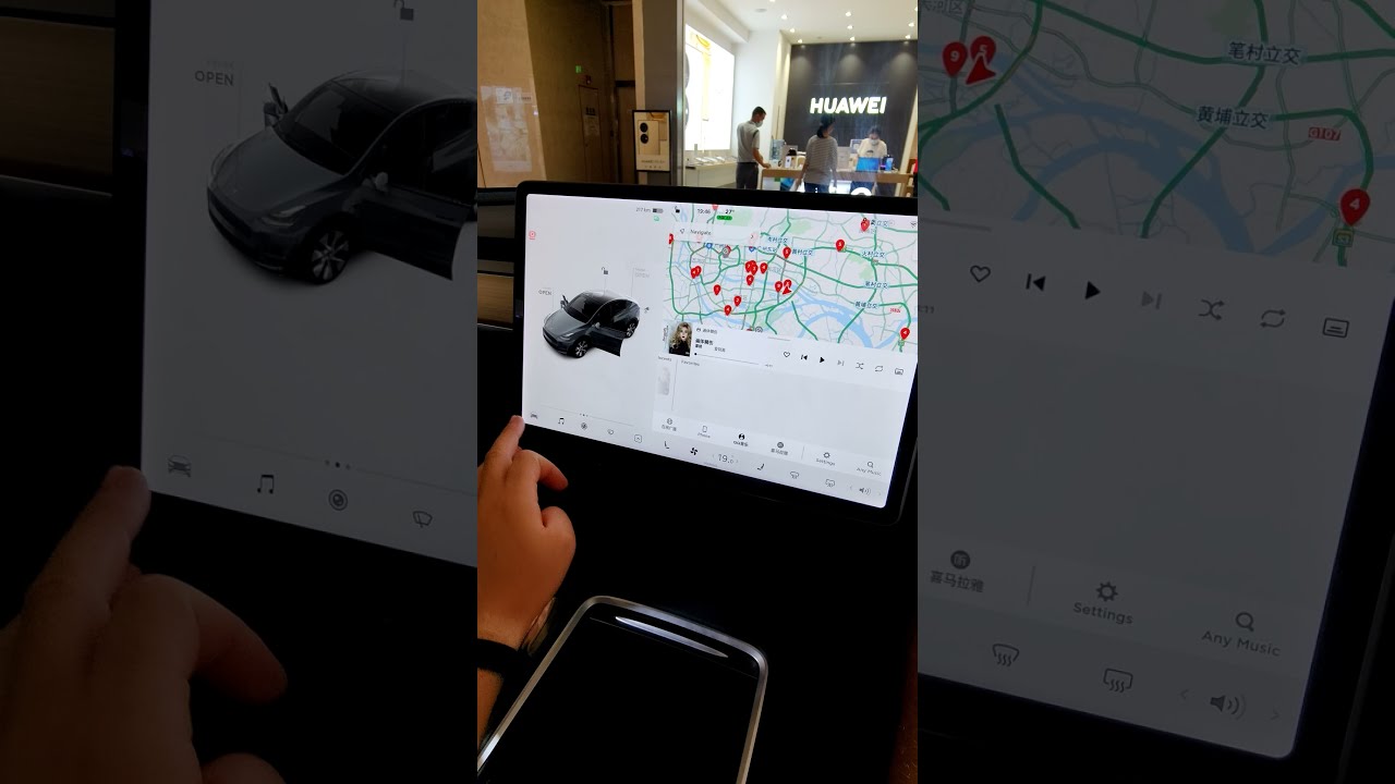 САЛОН TESLA MODEL Y 