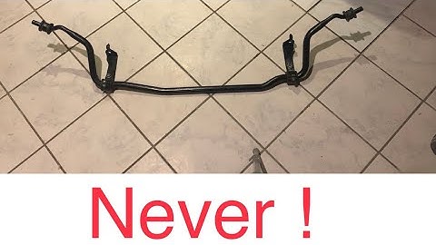 Should you buy aftermarket sway bar bushings?