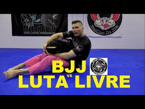BJJ vs LUTA LIVRE - Marcelo Garcia Tricep Push Escape