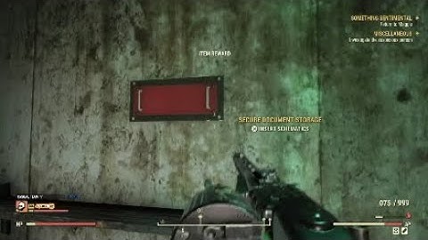 Fallout 76 800 technical data hand in