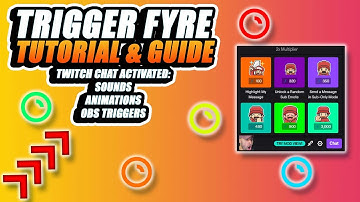 TriggerFyre Tutorial || How to Add Chat Activated Sounds, Videos & OBS Triggers