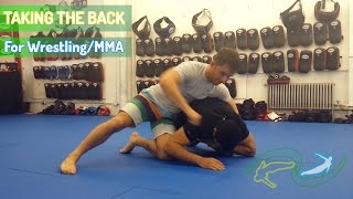 How to take the back once you have a front headlock - Wrestling for MMA