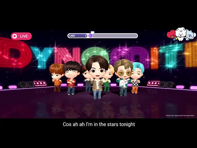 BTS - 'Dynamite' Version 3 feat Tiny Tan Xtra (Gameplay Edition) [Eng Sub] class=