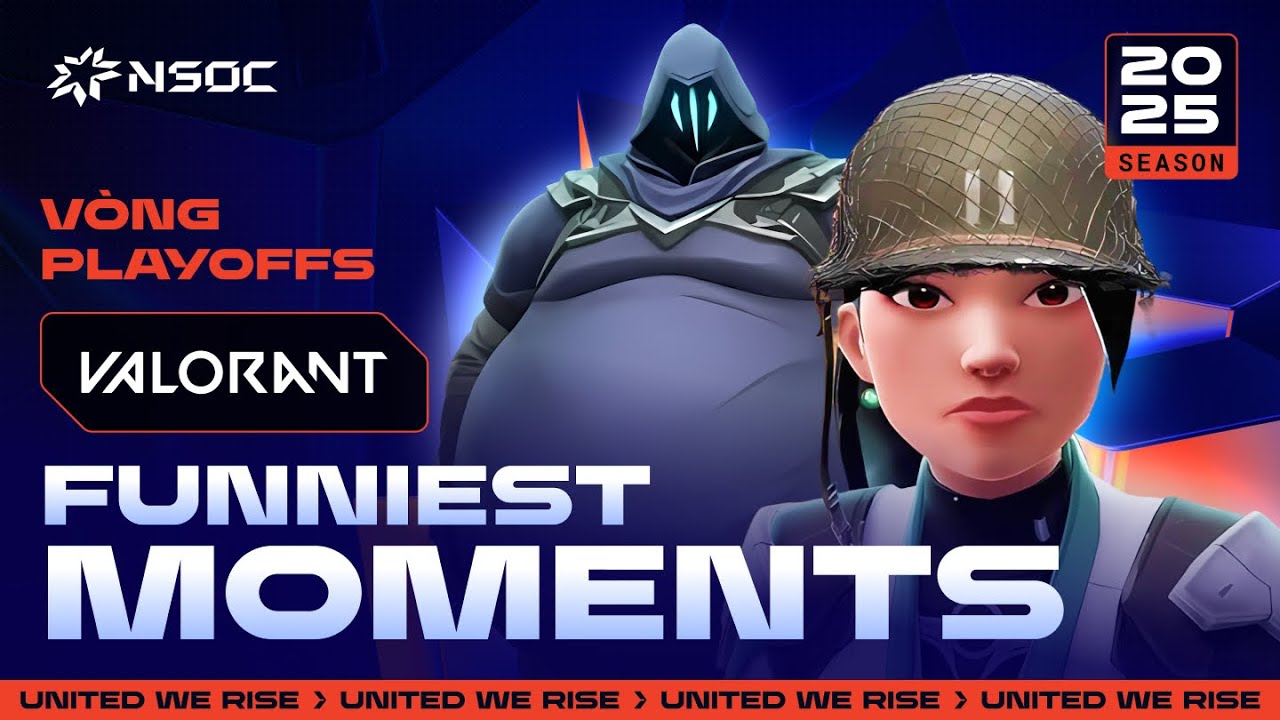 [FUNNIEST MOMENTS] PLAYOFFS NSOC 2025 | VALORANT