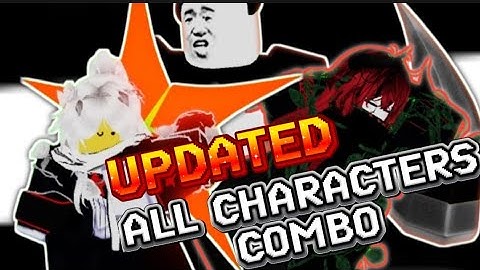UTPR - UPDATED ALL Characters combo !!!
