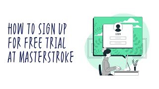 How to sign up for free trial at MasterStroke