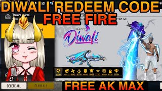 Free Fire Redeem Code Today | Diwali Redeem code | AK MAX Redeem code screenshot 5