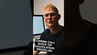 Cinema Calc Quick Tip Kalkulation Erstellen