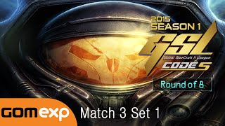 INnoVation vs Life TvZ Code S Ro8 Match 3 Set 1, 2015 GSL Season 1 - StarCraft 2