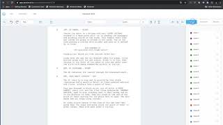 SPSCloud script writing app Element tutorial