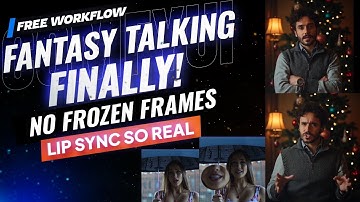 Fantasy Talking AI Lip Sync: Realistic Results in ComfyUI (Free Workflow)
