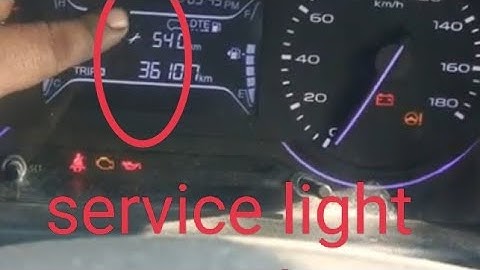 Mahindra marazzo and tuv300 service light reset