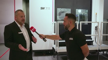 SW Machine Tools showcase BA 711 Space machine at AMB world premiere