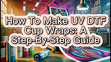 How to Make UV DTF Cup Wraps: A Step-By-Step Guide, UV Film Transfer Decal Supplier, Made In china