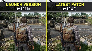 The Last of Us Part 1 | Launch Version (1.0.1.0) vs Latest Patch (1.0.4.0) | Performance Comparison