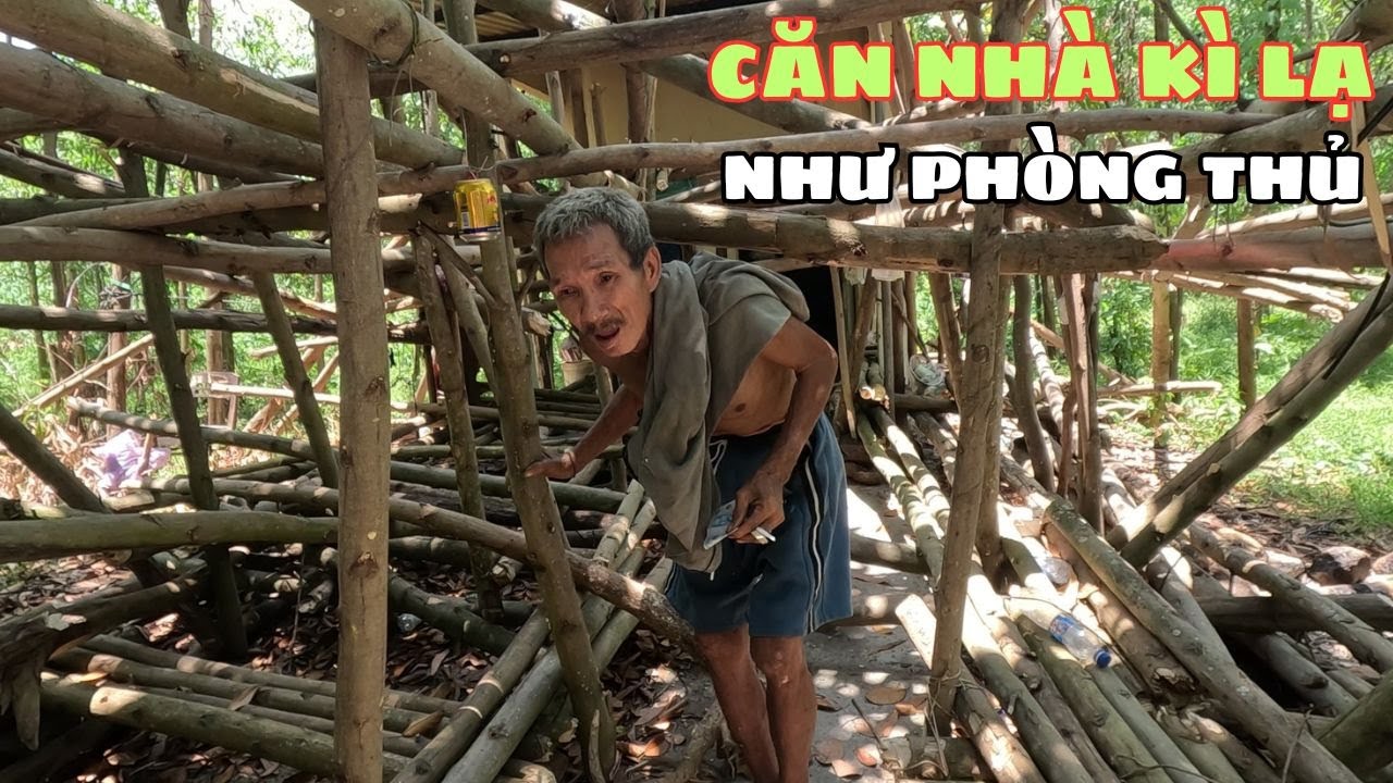 Căn Nhà Kỳ Quặc Của Người Đàn Ông Sống Một Mình Trong Rừng Keo