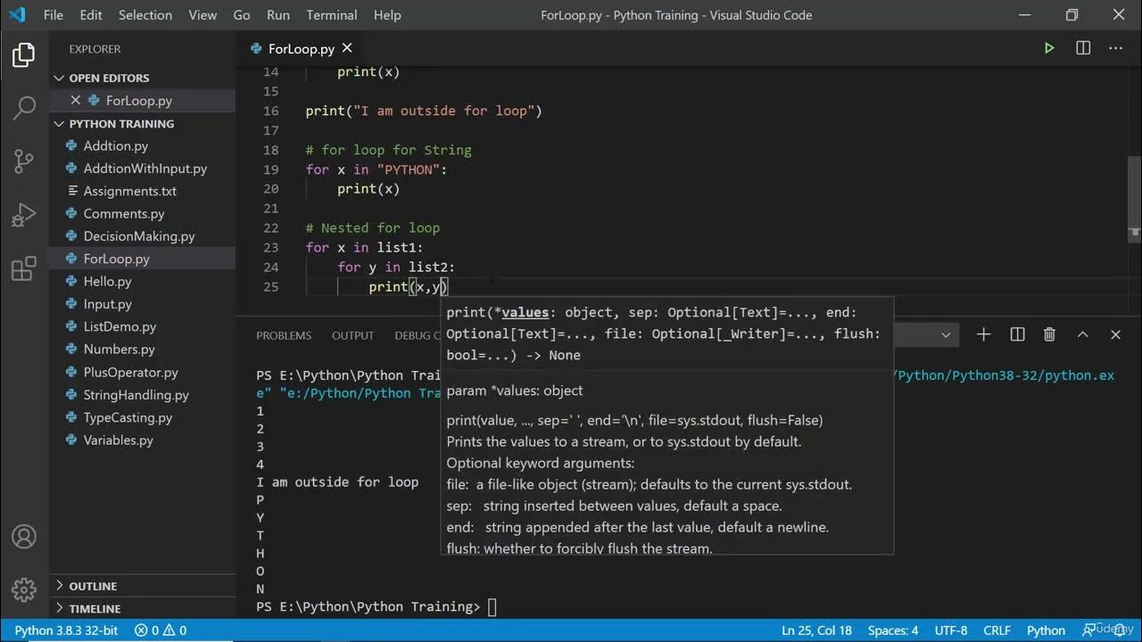 For Loop in Python - YouTube