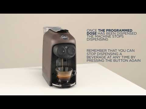 Create the Perfect Cappuccino at home with Lavazza Desea Coffee Machine, coffee, Lavazza, button, cappuccino