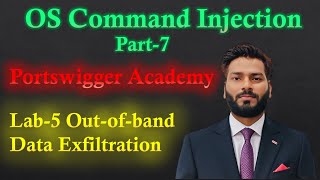 #7 OS Command Injection Practical | PortSwigger Academy (Lab-5 Out-of-band Data Exfiltration) #hindi