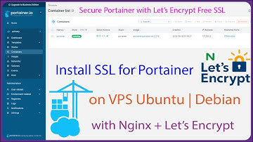How to Install Free SSL for Portainer Using Nginx with Let