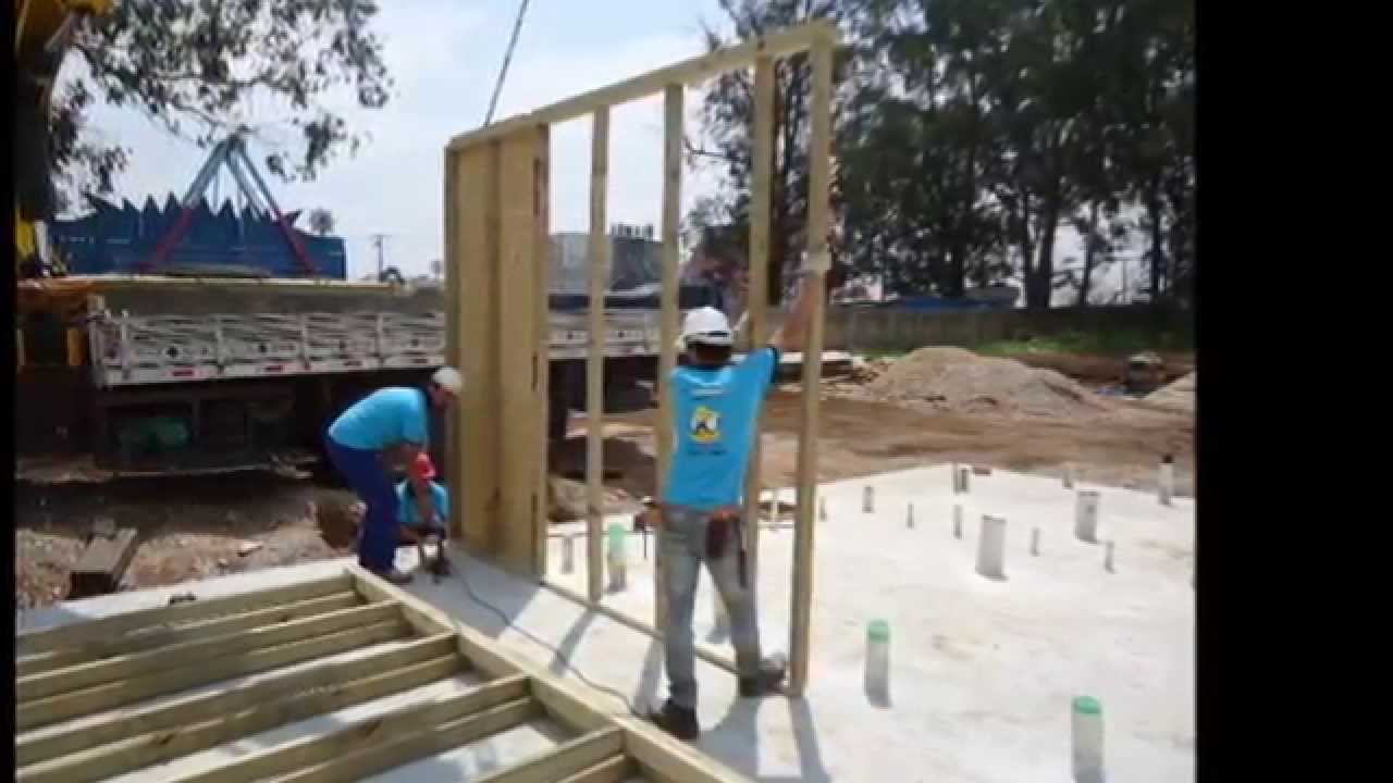 Casas Kürten - Escola Wood Frame Araucária - YouTube