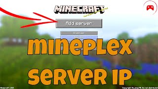 How to Join Minecraft Mineplex Server
