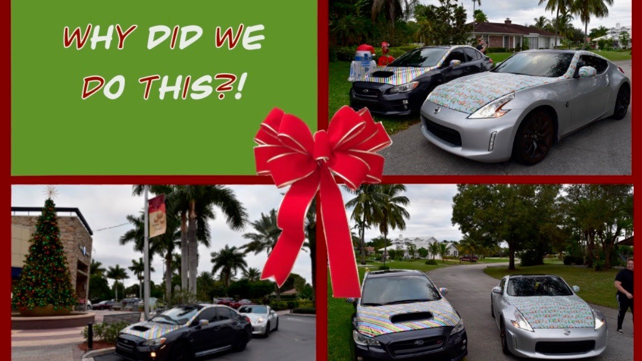 Why You Shouldn't Wrap Your Car in Christmas Wrap! YouTube