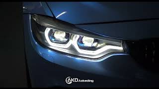 AKD headlihts facelift for The 4 Series F32 Lighthouse Replacement M4 Laser Style