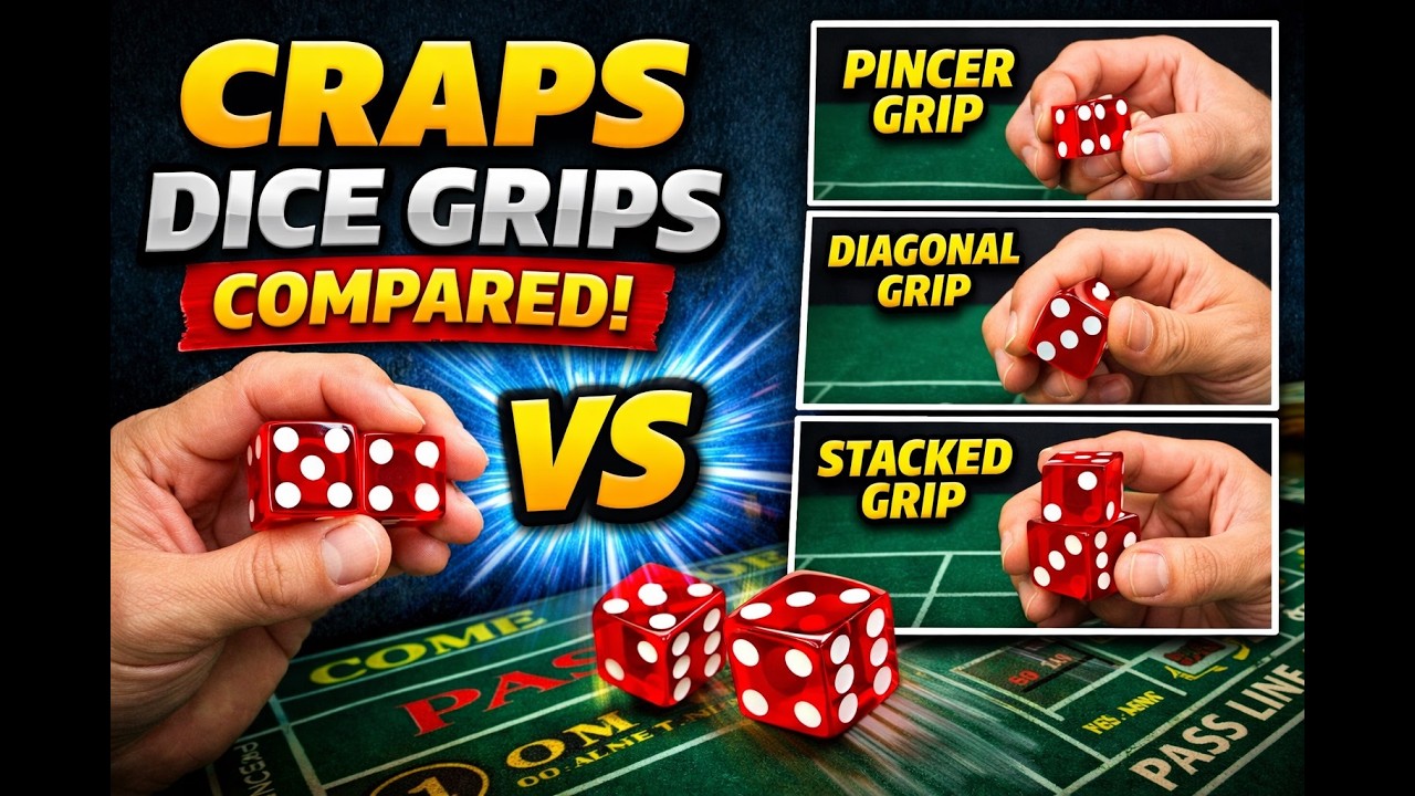Dice Control Dice Control Practice | Craps Dice Grips Compared at the Practice Table ...