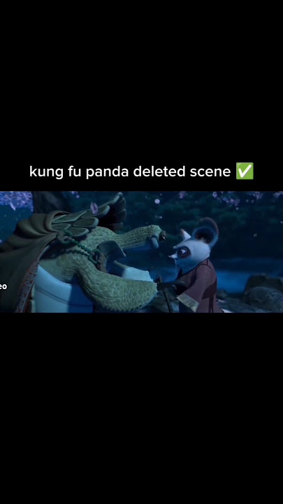 Kung Fu Panda Deleted Scene😢😮😳#funny #viral #memes #trending #short #shorts