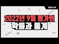 2022년 9월 평가원 (선택) 확률과 통계