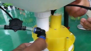 spreader drone  2 N1 , application: liquid, granular seeds fertilizers