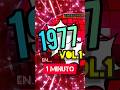 1977 en 1 minuto Vol. 1 ¿Cuántas canciones conoces?