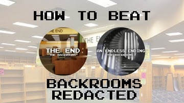 How to get the GOOD ENDING in Backrooms Redacted
