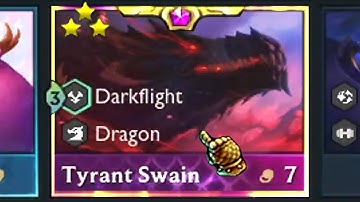 Set 7.5 Tyrant Swain! ⭐⭐⭐ 3 Star | TFT: Uncharted Realms
