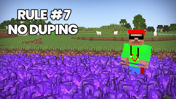 I Broke Every Rule on This RANDOM Minecraft Server