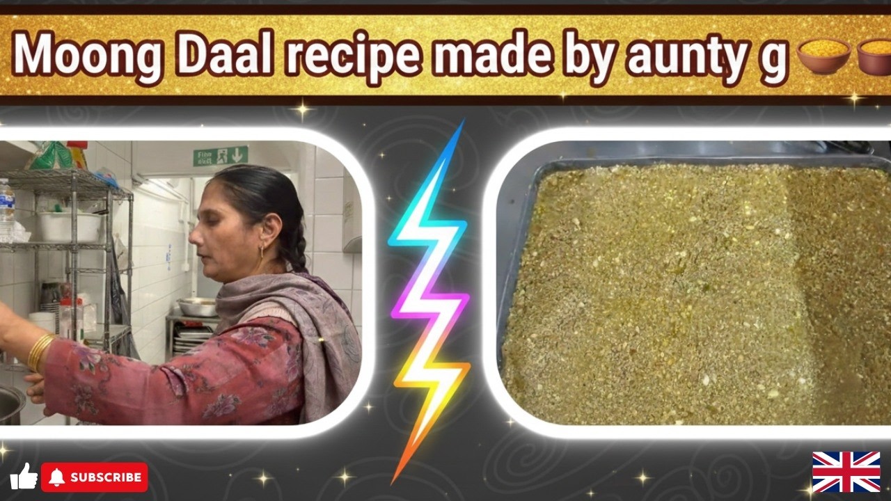 Phajeera (Moong Daal) specially made by Aunty Jee