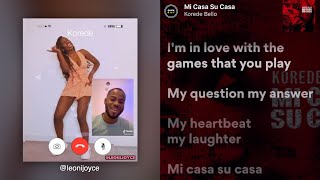 Korede Bello - Mi Casa Su Casa (Lyrics + Challenge)