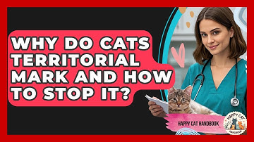 Why Do Cats Territorial Mark And How To Stop It? - Happy Cat Handbook