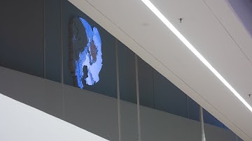 The Mark - interactive AI video mapping installation