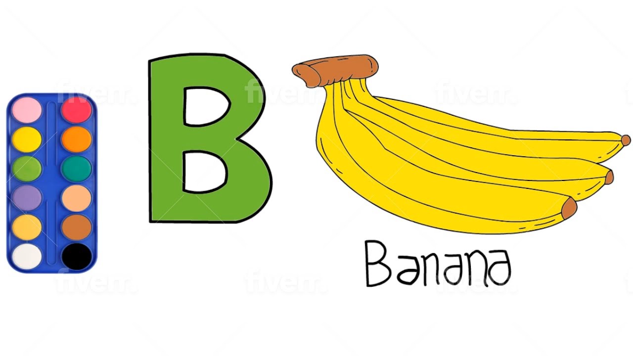 How to Draw the Letter B YouTube