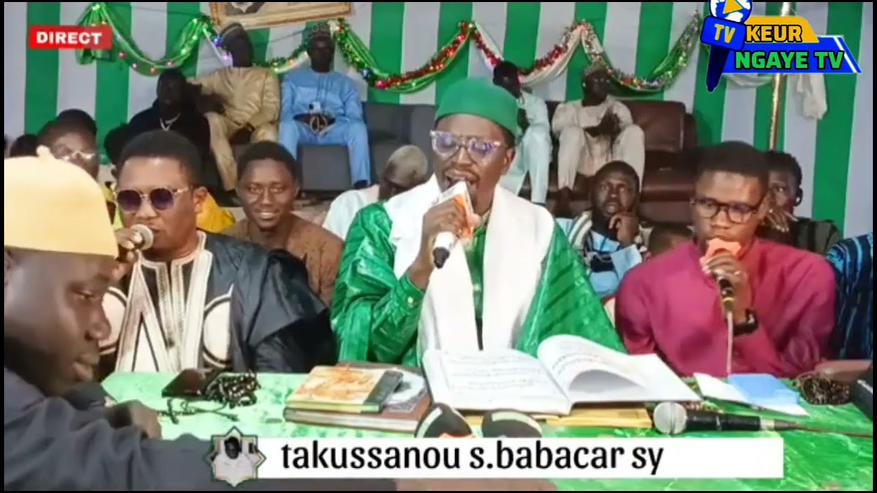 Tàkkusaan Serigne Babacar sy Keur Ngaye pape Malick Mbaye en direct Keur Ngaye tv 