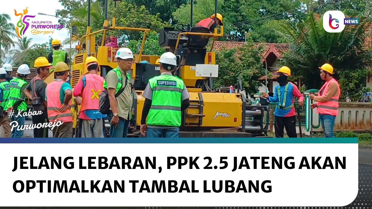 Jelang Lebaran, PPK 2 5 Jateng Akan Optimalkan Tambal Lubang